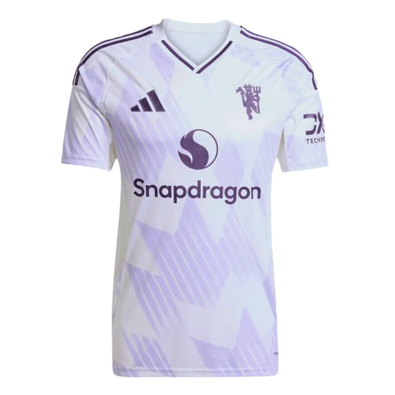 Maglia da Calcio Manchester United Trasferta 2025-2026 - Bianco